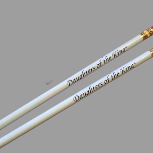 White DOK Pencils