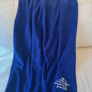 Royal Blue DOK Fleece Throw